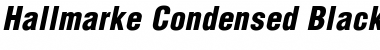 Download Hallmarke Condensed Black Font Download Hallmarke Condensed Black Font