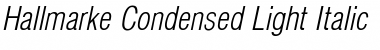 Download Hallmarke Condensed Light Font Download Hallmarke Condensed Light Font