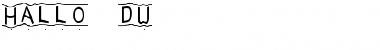 Download Hallo du Font Download Hallo du Font