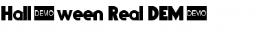 Download Halloween Real DEMO Font Download Halloween Real DEMO Font