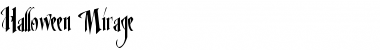 Download Halloween_Mirage Font Download Halloween_Mirage Font