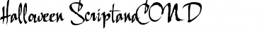 Download Halloween_ScriptanaCOND Font Download Halloween_ScriptanaCOND Font
