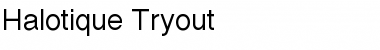 Download Halotique Tryout Font Download Halotique Tryout Font