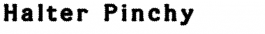 Download Halter Pinchy Font Download Halter Pinchy Font