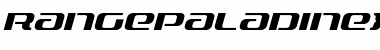 Download Range Paladin Expanded Italic Font Download Range Paladin Expanded Italic Font