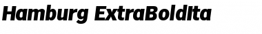 Download Hamburg-ExtraBoldIta Font Download Hamburg-ExtraBoldIta Font