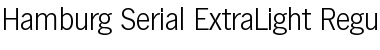 Download Hamburg-Serial-ExtraLight Font Download Hamburg-Serial-ExtraLight Font