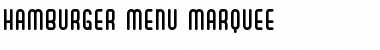 Download Hamburger Menu Marquee Font Download Hamburger Menu Marquee Font