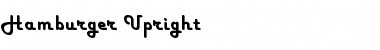Download Hamburger Upright Font Download Hamburger Upright Font
