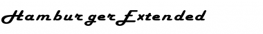 Download HamburgerExtended Font Download HamburgerExtended Font