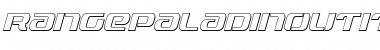 Download Range Paladin Outline Italic Font Download Range Paladin Outline Italic Font