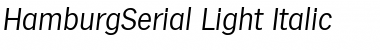 Download HamburgSerial-Light Font Download HamburgSerial-Light Font