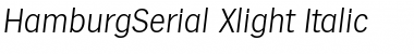 Download HamburgSerial-Xlight Font Download HamburgSerial-Xlight Font