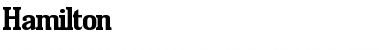 Download Hamilton Font Download Hamilton Font
