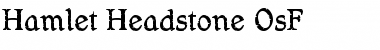 Download Hamlet Headstone OsF Font Download Hamlet Headstone OsF Font