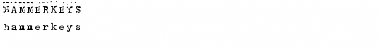 Download HammerKeys Font Download HammerKeys Font