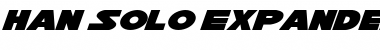 Download Han Solo Expanded Italic Font Download Han Solo Expanded Italic Font