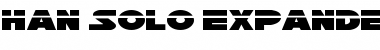 Download Han Solo Expanded Laser Font Download Han Solo Expanded Laser Font