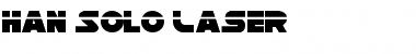 Download Han Solo Laser Font Download Han Solo Laser Font