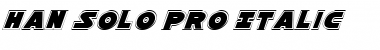 Download Han Solo Pro Italic Font Download Han Solo Pro Italic Font