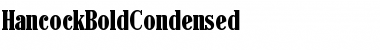 Download HancockBoldCondensed Font Download HancockBoldCondensed Font