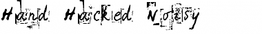 Download Hand Hacked Font Download Hand Hacked Font