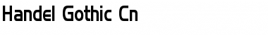 Download Handel Gothic Cn Font Download Handel Gothic Cn Font