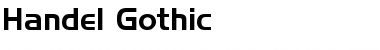 Download Handel Gothic Font Download Handel Gothic Font