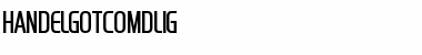 Download HandelGotComDLig Font Download HandelGotComDLig Font