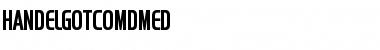 Download HandelGotComDMed Font Download HandelGotComDMed Font