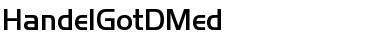 Download HandelGotDMed Font Download HandelGotDMed Font