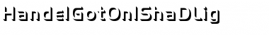 Download HandelGotOnlShaDLig Font Download HandelGotOnlShaDLig Font
