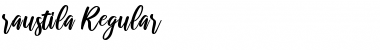 Download raustila Font Download raustila Font