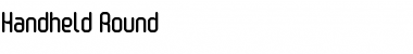 Download Handheld Round Font Download Handheld Round Font