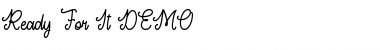 Download Ready For It DEMO Font Download Ready For It DEMO Font