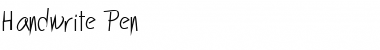 Download Handwrite-Pen Font Download Handwrite-Pen Font