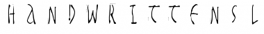 Download HandwrittenSlim Font Download HandwrittenSlim Font