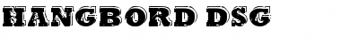 Download Hangbord DSG Font Download Hangbord DSG Font