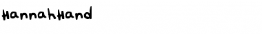 Download HannahHand Font Download HannahHand Font