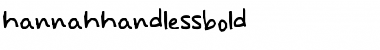Download hannahhandlessbold Font Download hannahhandlessbold Font