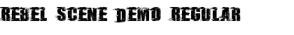 Download Rebel Scene_Demo Font Download Rebel Scene_Demo Font