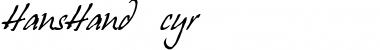 Download HansHand Font Download HansHand Font