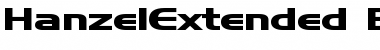Download HanzelExtended Font Download HanzelExtended Font
