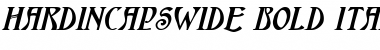Download HardinCapsWide Font Download HardinCapsWide Font