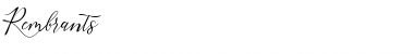 Download Rembrants Font Download Rembrants Font