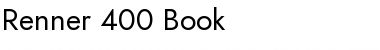 Download Renner* Font Download Renner* Font