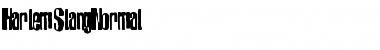 Download Harlem-SlangNormal Font Download Harlem-SlangNormal Font