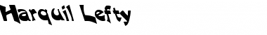 Download Harquil Lefty Font Download Harquil Lefty Font