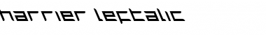 Download Harrier Leftalic Font Download Harrier Leftalic Font
