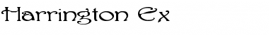 Download Harrington Ex Font Download Harrington Ex Font